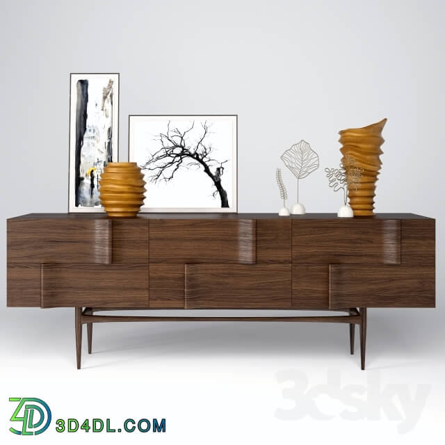 Sideboard _ Chest of drawer - _quot_Ondas_quot_ sideboard _ decoration