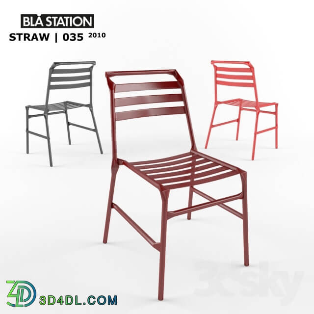 Table _ Chair - BLA STATION _ STRAW chair and table set