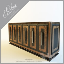 Sideboard _ Chest of drawer - BAKER SAVOY SIDEBOARD 