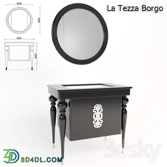 Bathroom furniture - Bathroom furniture La Tezza Borgo