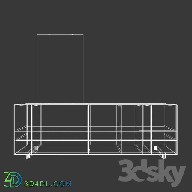 Sideboard _ Chest of drawer - IKEA PS 2014 Mirror _ chest of drawers Asplund Kilt 180