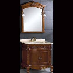 Bathroom furniture - Bathroom furniture with mirror_ classic 