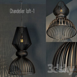 Ceiling light - Chandelier loft-1 