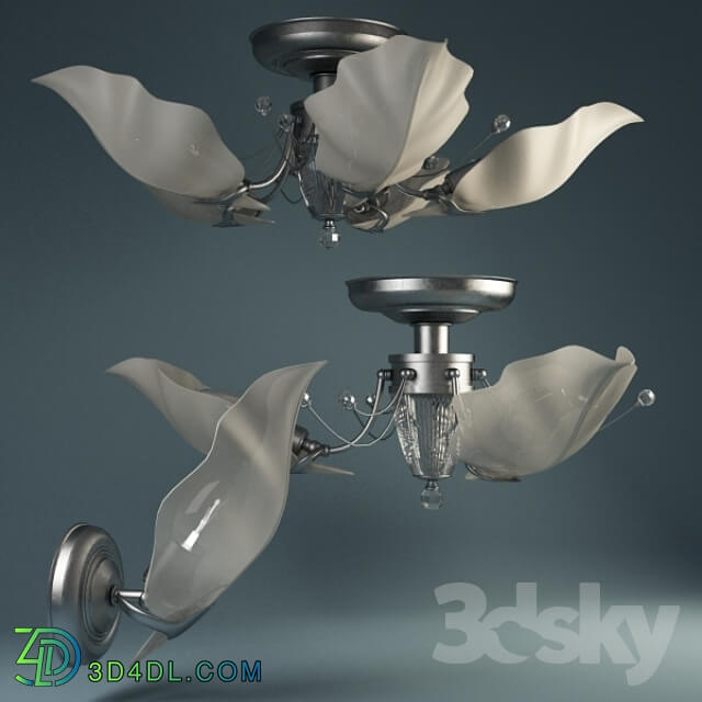 Ceiling light - lamp with market