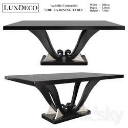 Table - Isabella Costantini Sibilla Dining Table 