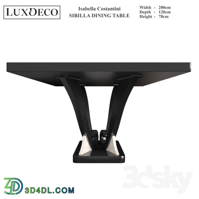 Table - Isabella Costantini Sibilla Dining Table