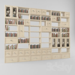 Wardrobe _ Display cabinets - Virgilio Bookcase ELLEDUE ARREDAMENTI 