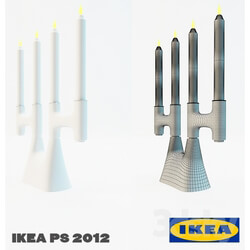 Other decorative objects - IKEA PS 2012 candle holder white 