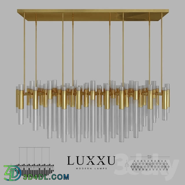 Ceiling light - chandelier Waterfall LUXXU