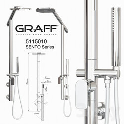 Faucet - Graff Shower set 5115010 SENTO Series 