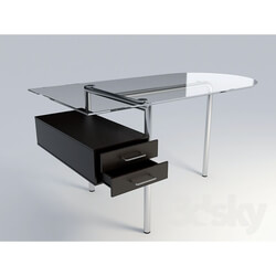 Table - Office glass table 
