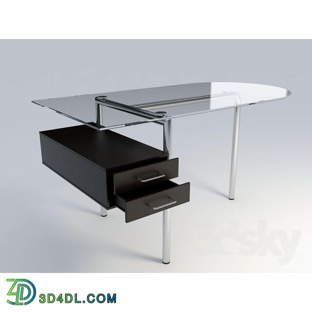 Table - Office glass table