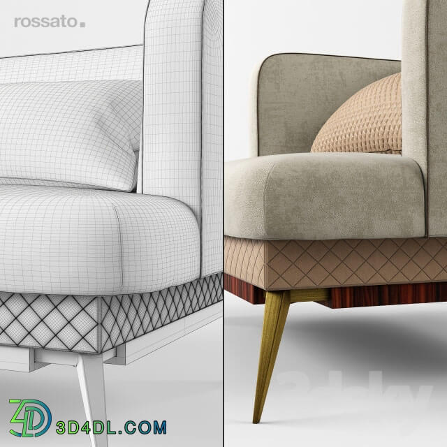 Arm chair - Victoria Armchair by ROSSATO