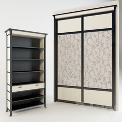 Wardrobe _ Display cabinets - Built in wardrobe and shelves under Baker 