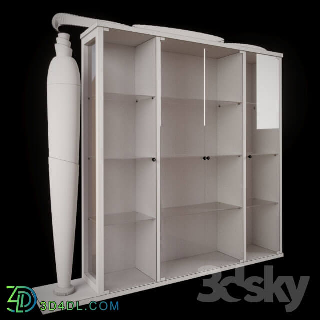 Wardrobe _ Display cabinets - Turri_The_Palm