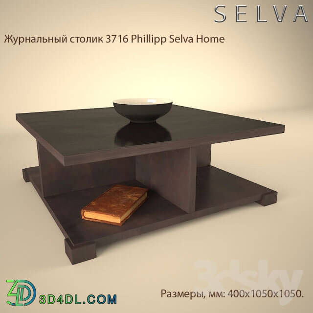 Table - Coffee table Phillipp Selva Home 3716