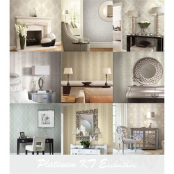 Wall covering - Wallpapers catalog Platinum KT Exclusive 