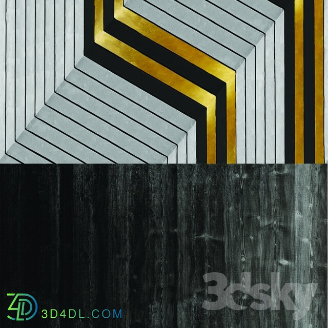 Wall covering - Wall_deco - Contemporary Wallpaper Pack 27