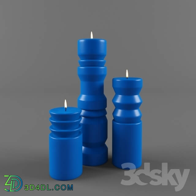 Other decorative objects - Candle Decor Set