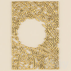 Decorative plaster - Moldings_ carvings_ pattern. 