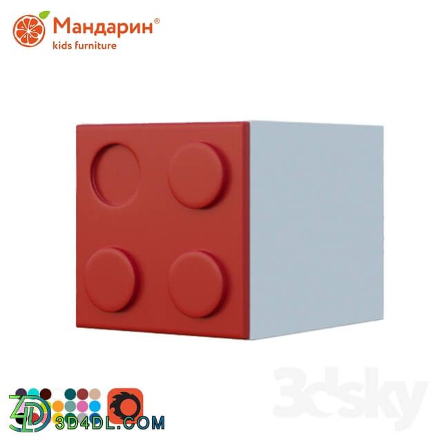 Wardrobe - Case cube_ Legoland series
