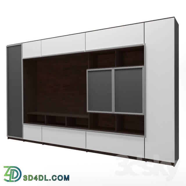 Wardrobe _ Display cabinets - Cabinet under the plasma