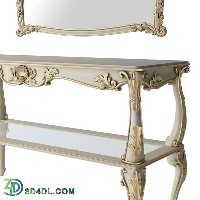 Table - _OM_ Olivia and Olivia Large Romano Home Console