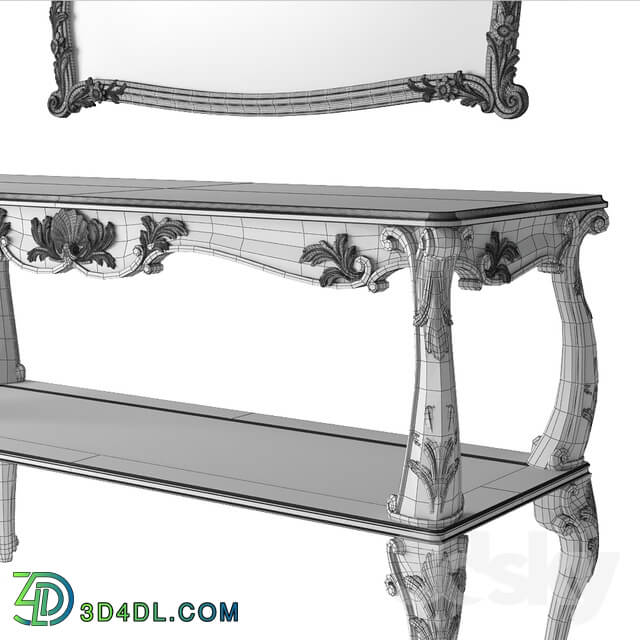 Table - _OM_ Olivia and Olivia Large Romano Home Console