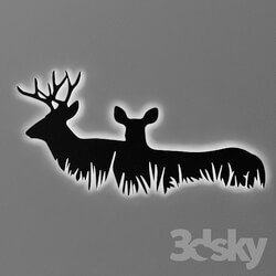 Frame - Deers 