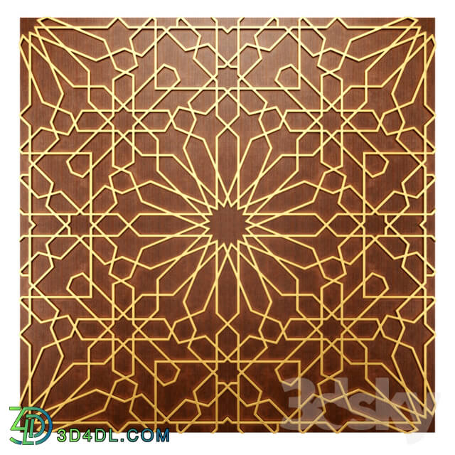 3D panel - Islamic Pattern