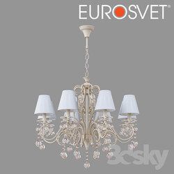 Ceiling light - OM Chandelier with crystal Eurosvet 12075_8 Ivin 