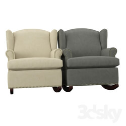 Arm chair - Scituate Wingback Rocker 