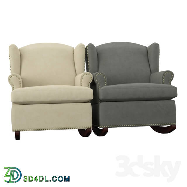 Arm chair - Scituate Wingback Rocker