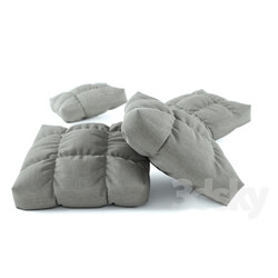 Pillows - Pillow pouf 