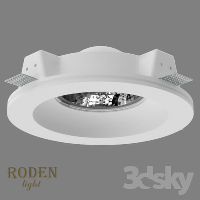 Spot light - OM Cut-in gypsum lamp RODEN-light RD-256 AR-111