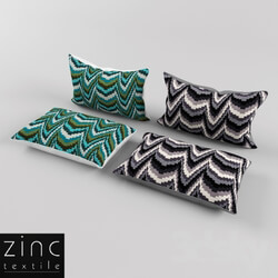 Pillows - Pillows Zinc textile - Ziggurat Cushion 