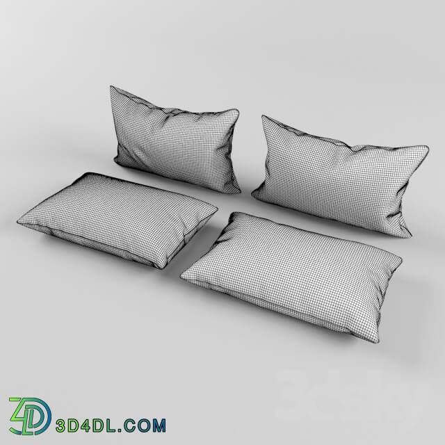 Pillows - Pillows Zinc textile - Ziggurat Cushion