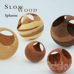 Vase - SlowWood Spheres containers 