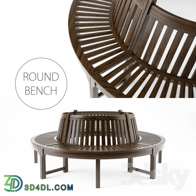Other architectural elements - Round bench _ Round bench