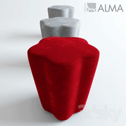 Other soft seating - ALMA DESIGN _ X poof 