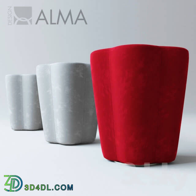 Other soft seating - ALMA DESIGN _ X poof