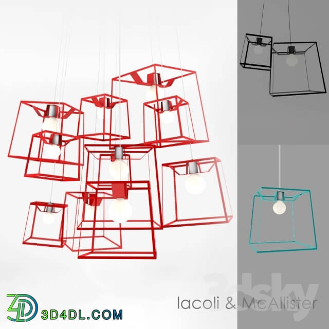 Ceiling light - Lacoli _ McAllister - 11 Piece Frame Cluster