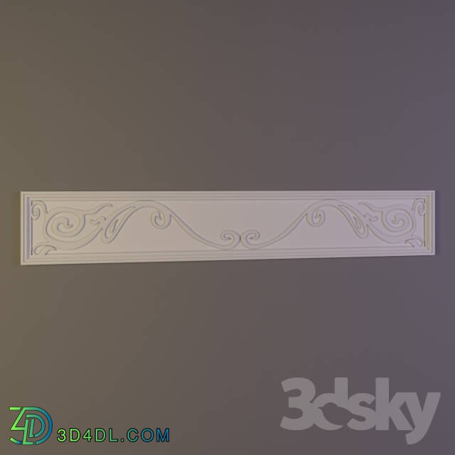 Decorative plaster - Fretwork