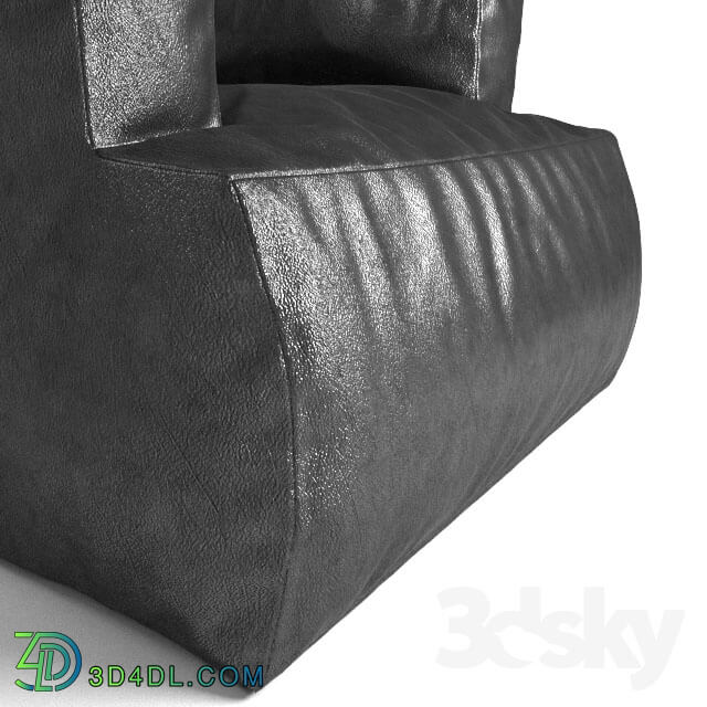 Arm chair - Leather chair