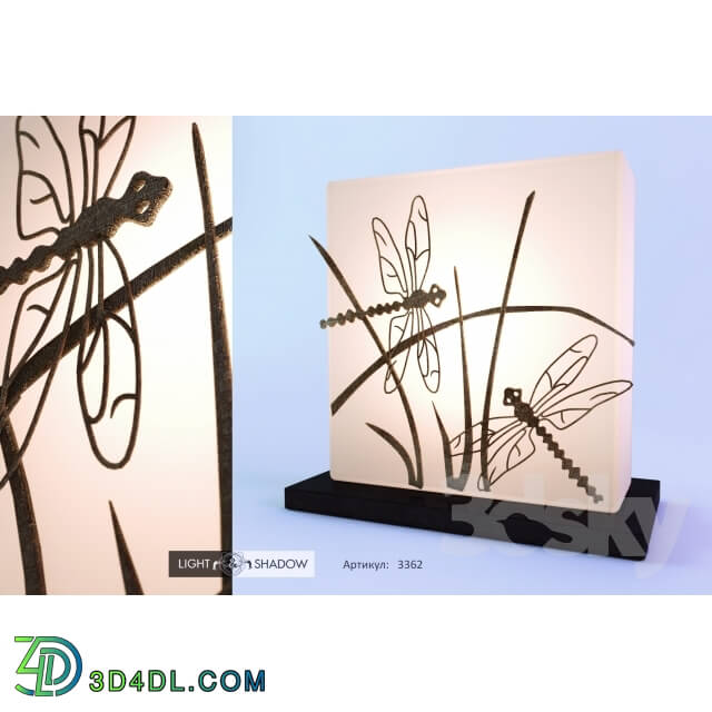 Table lamp - Dragonfly  Light _ Shadow