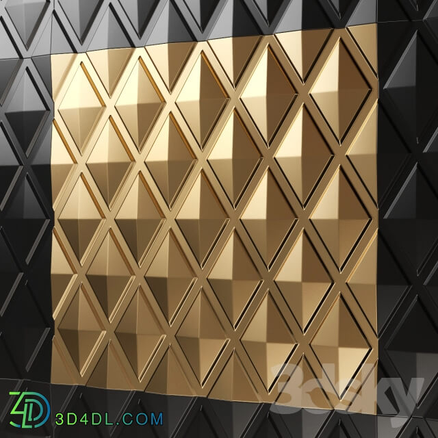 Other decorative objects - Decor for wall. 3D Panel 001