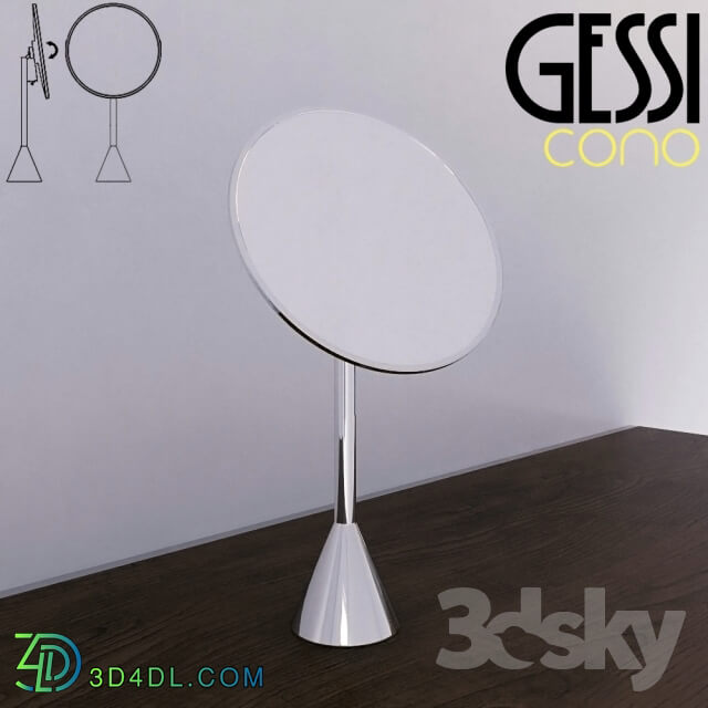 Bathroom accessories - Gessi Cono Adjustable Mirror