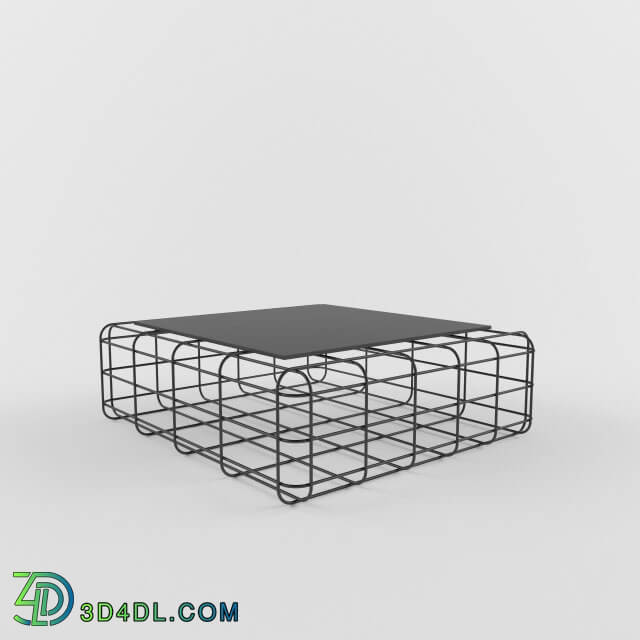 Table - Ronda Design Wire Metal Coffee Table