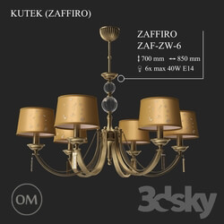Ceiling light - KUTEK _ZAFFIRO_ ZAF-ZW-6 