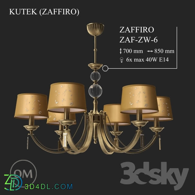 Ceiling light - KUTEK _ZAFFIRO_ ZAF-ZW-6